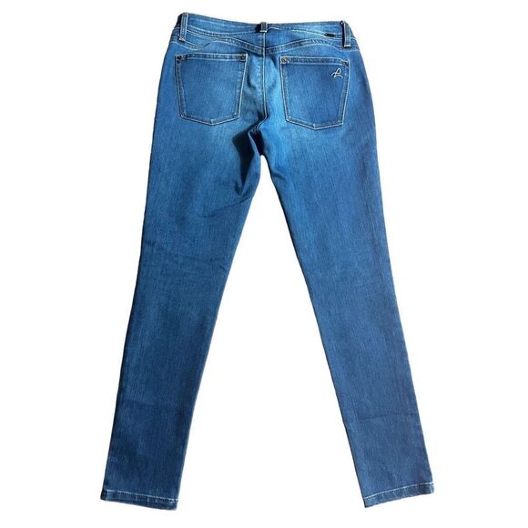 DL1961 🌻Women's Blue Light Wash Low-Rise Leggings Skinny Jeans Size 27 - Picture 2 of 11